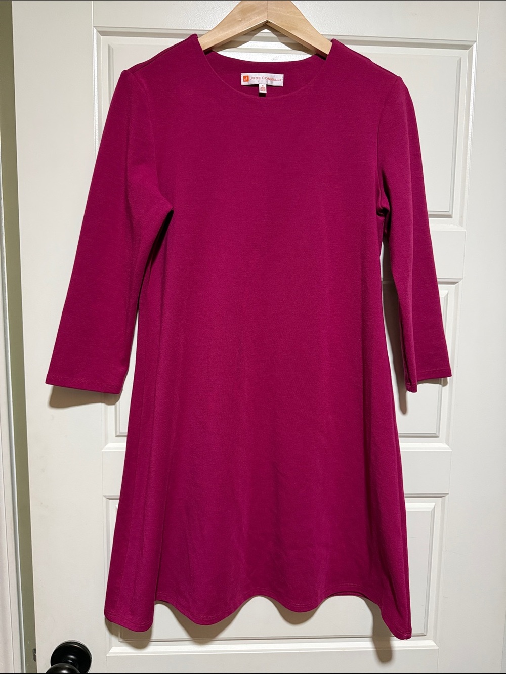 Jude Connally Girls' Fuchsia Swing Dress